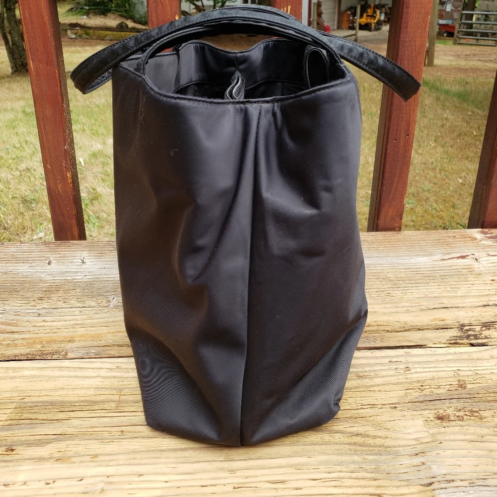 Older Kate Spade New York Black Diaper Bag or Everything Shoulder Bag WITH WEAR